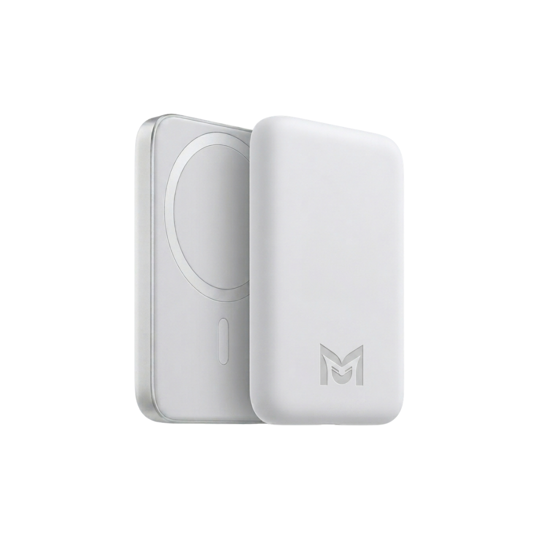 MAGEORA POWERBANK MAGSAFE BLANC 5000mAh