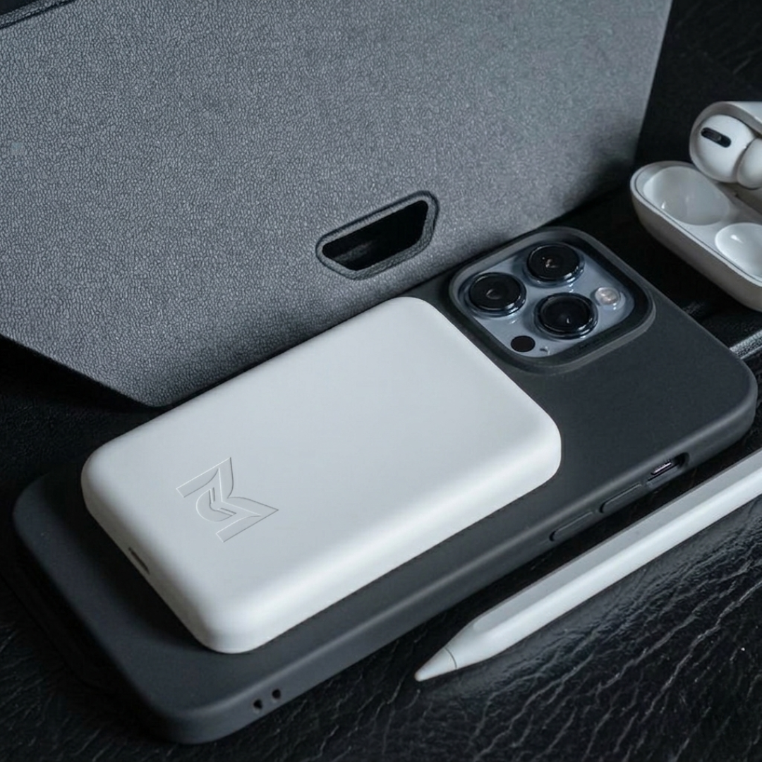 MAGEORA POWERBANK MAGSAFE BLANC 5000mAh
