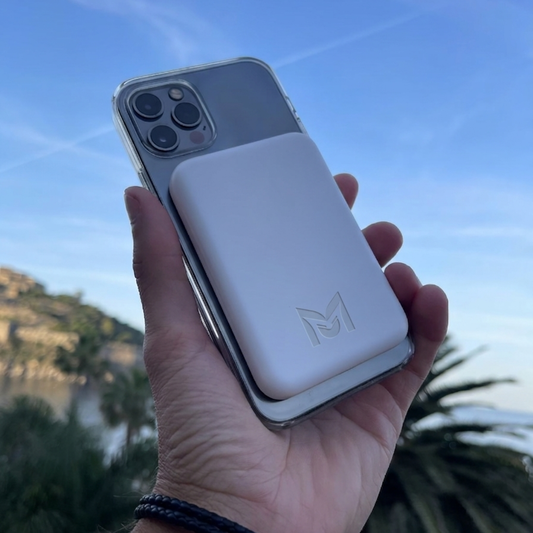 MAGEORA POWERBANK MAGSAFE BLANC 5000mAh