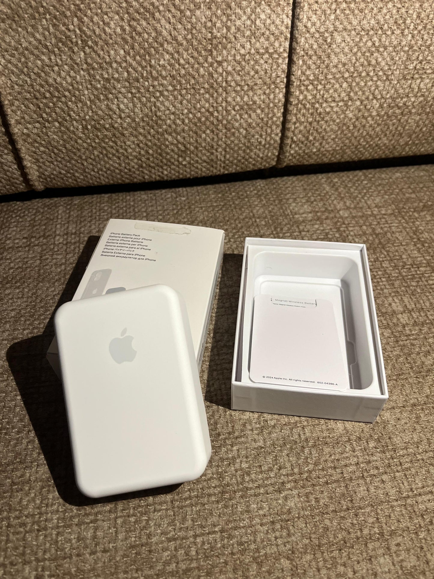 POWERBANK MAGSAFE BLANC 10000mAh