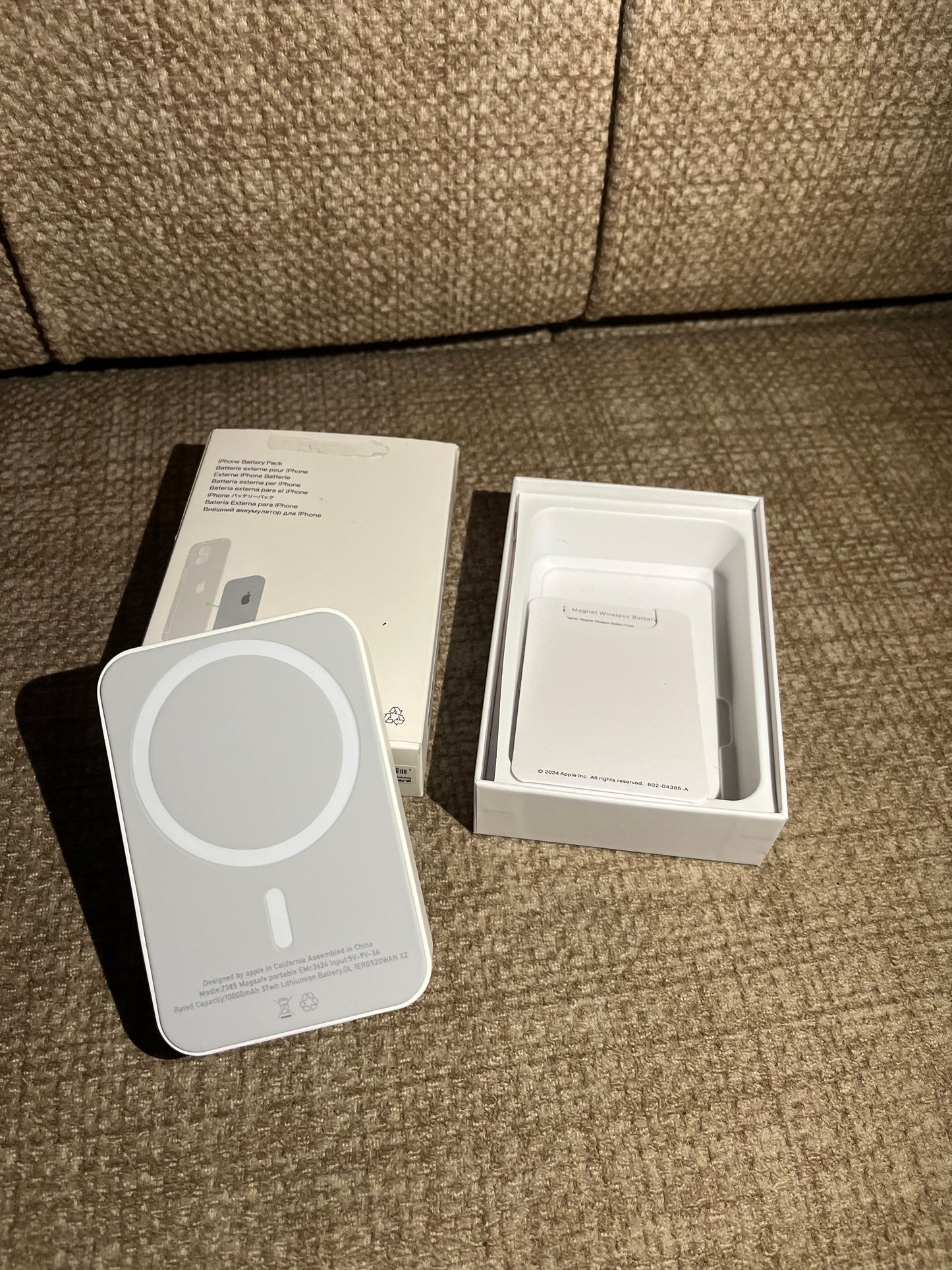 POWERBANK MAGSAFE BLANC 10000mAh